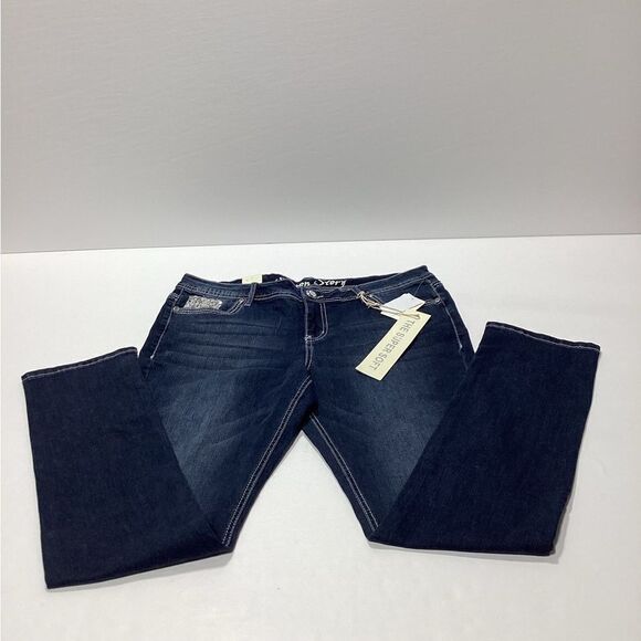 NWT Season story Dark Wash Size 17 - Picture 8 of 9